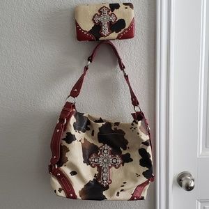 Country Road Purse and Wallet Set